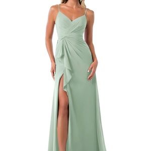Azazie Emerald Dress NWT
